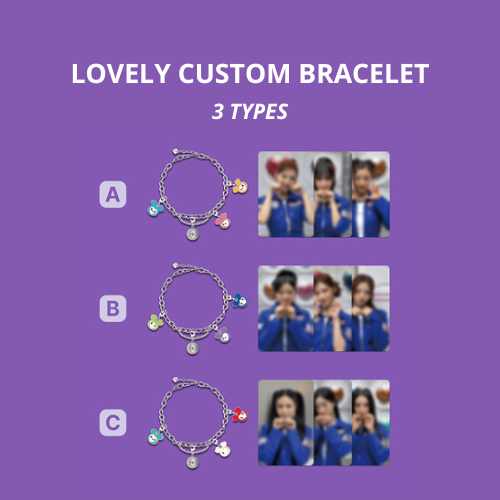 (PRE-ORDER)TWICE 10VE UNIVERSE POP-UP STORE - LOVELY CUSTOM BRACELET