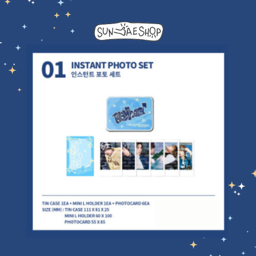 (PRE-ORDER) TWS "PLAY HARD" POP-UP STORE - INSTANT PHOTO SET