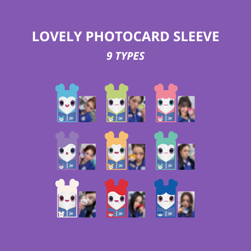 (PRE-ORDER)TWICE 10VE UNIVERSE POP-UP STORE - LOVELY PHOTOCARD SLEEVE