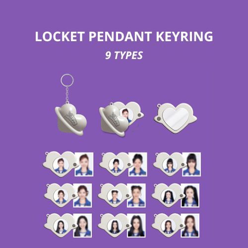 (PRE-ORDER)TWICE 10VE UNIVERSE POP-UP STORE - LOCKET PENDANT KEYRING
