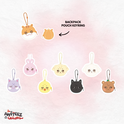 (PRE-ORDER) ANITEEZ IN THE CALLING - Backpack Pouch Keyring (8 types)