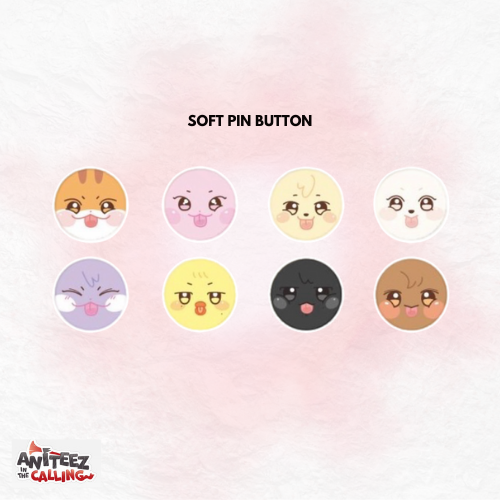 (PRE-ORDER) ANITEEZ IN THE CALLING - Soft Pin Button (8 types)