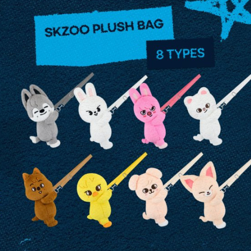 (PRE-ORDER) STRAYKIDS (DOMINATE) POP-UP - SKZOO PLUSH BAG