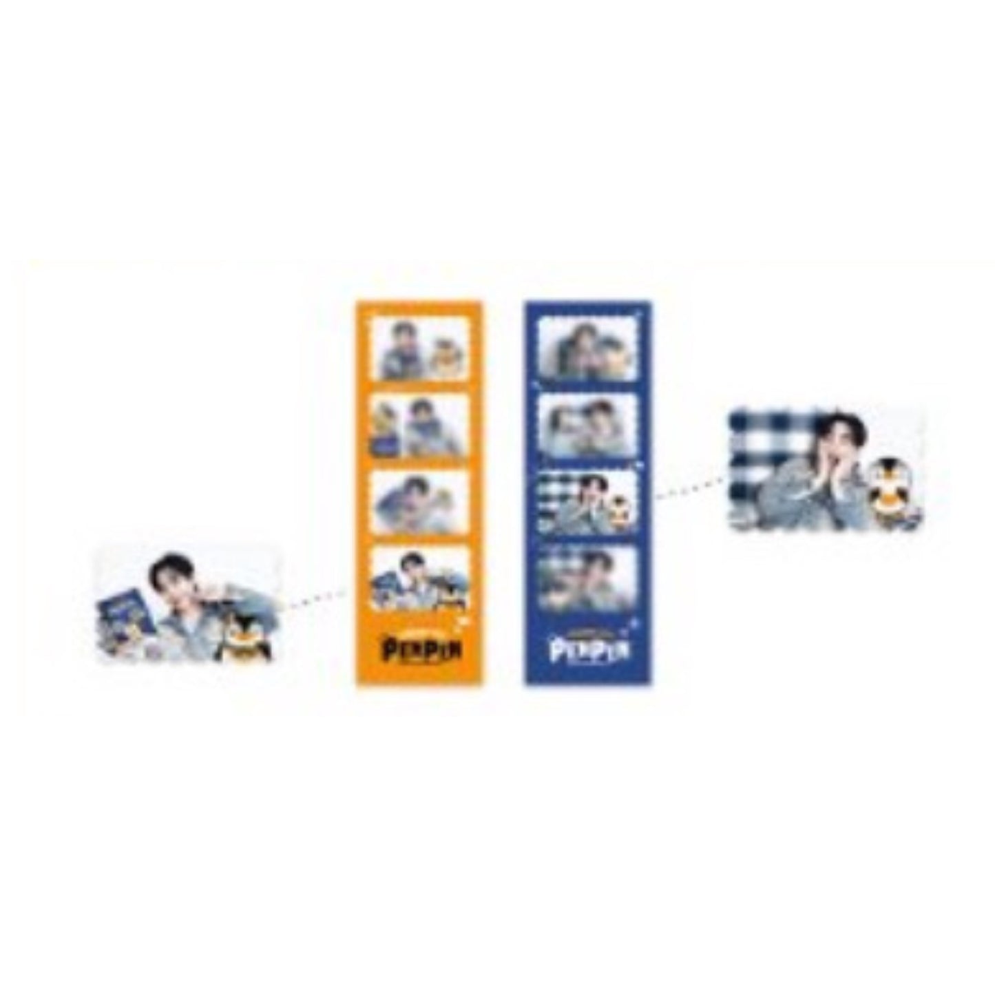 (PRE-ORDER) LEE JUNHO & PENPEN - PENPENS 4-CUT STICKER SET