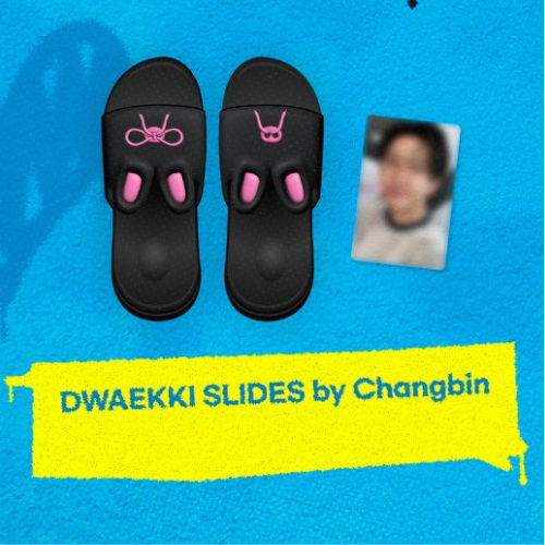 (PRE-ORDER) STRAYKIDS (DOMINATE) POP-UP - DWAEKKI SLIDES BY CHANGBIN