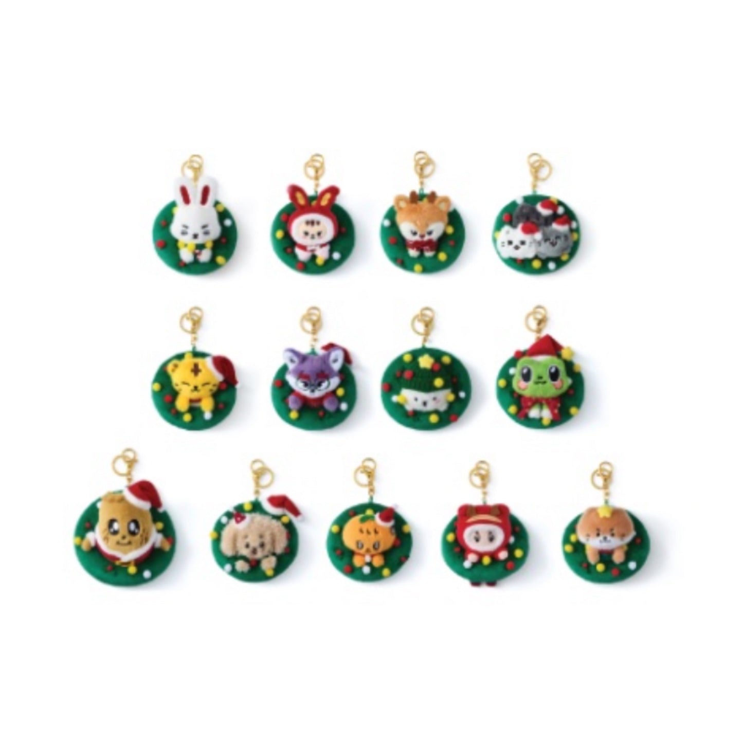 (PRE-ORDER) SEVENTEEN <HOLIDAY with MINITEEN> POP-UP - ORNAMENT KEYRING