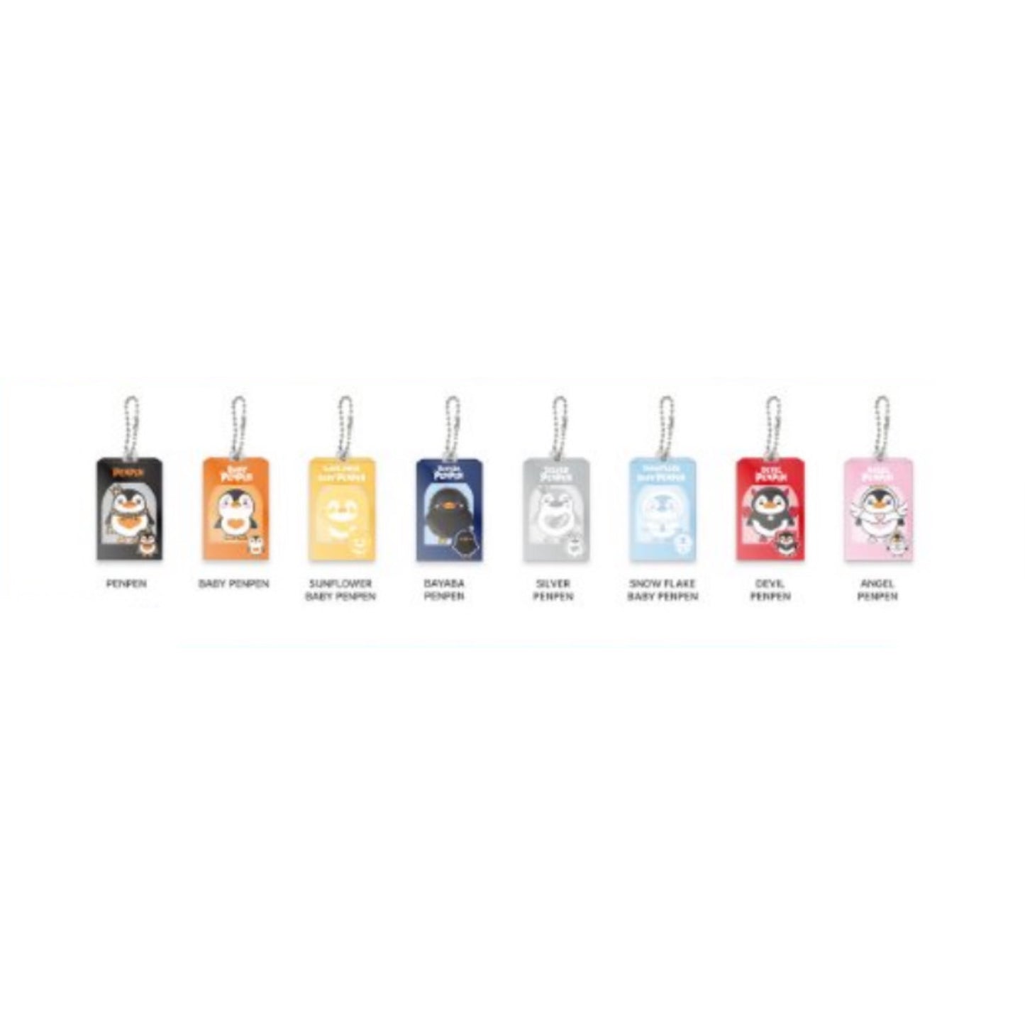 (PRE-ORDER) LEE JUNHO & PENPEN - PENPENS ACRYLIC MINIATURE KEYRING