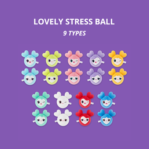 (PRE-ORDER)TWICE 10VE UNIVERSE POP-UP STORE - LOVELY STRESS BALL