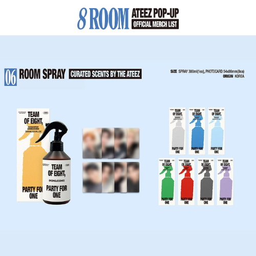 (PRE-ORDER) ATEEZ 8ROOM POP-UP - ROOM SPRAY