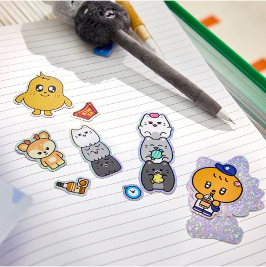 STICKER SET - MINI TEEN HOUSE