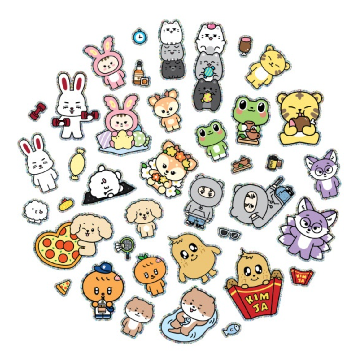 STICKER SET - MINI TEEN HOUSE