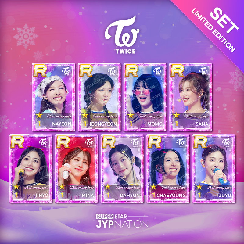(PRE-ORDER) SUPERSTAR STAR+ING : TWICE Christmas Photocards