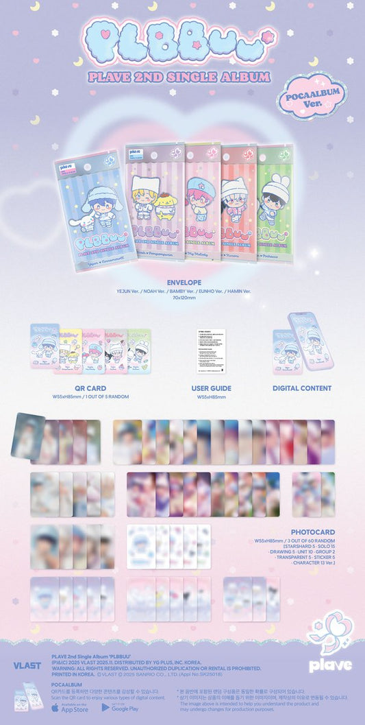 (Pre-Order) PLAVE - PLBBUU (POCAALBUM Ver.)