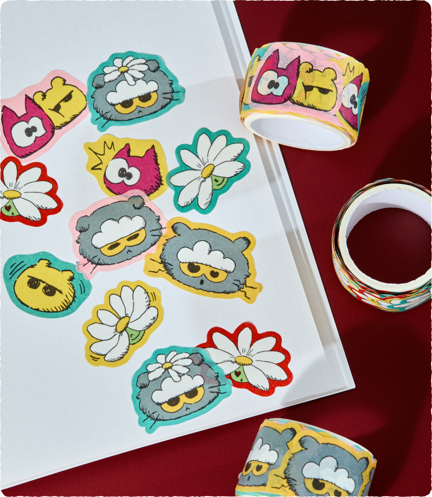 (PRE-ORDER) G-DRAGON x ZO&FRIENDS: ZOAful - ROLL STICKER