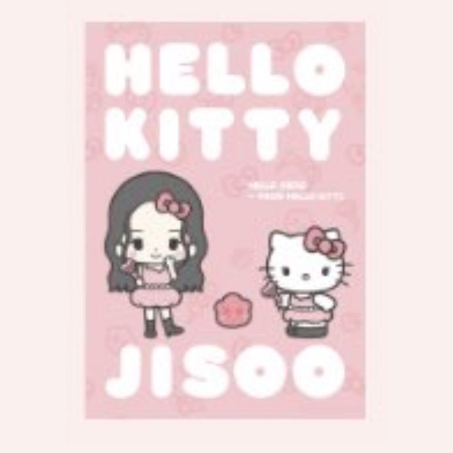 (PRE-ORDER) HELLO KITTY x JISOO - ART PRINT POSTER A3