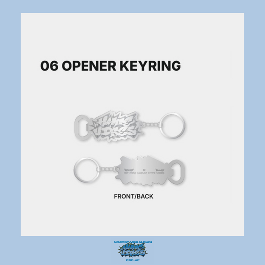 [PRE-ORDER] S.COUPS X MINGYU “HYPE VIBES” POP-UP Opener Keyring