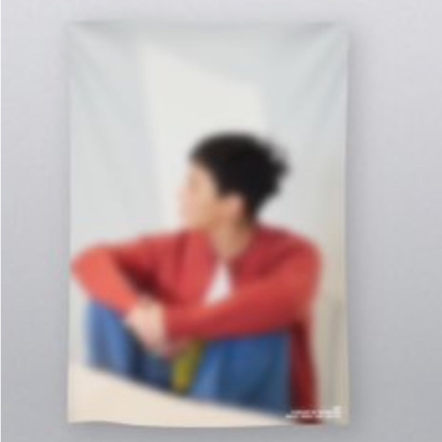 (PRE-ORDER) G-DRAGON FANMEETING MD MERCH - CHIFFON FABRIC POSTER