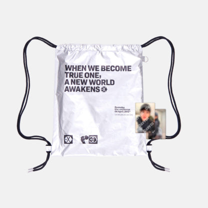 (PRE-ORDER) EXO FANMEETING <EXO’verse> - GYM SACK + PHOTOCARD SET