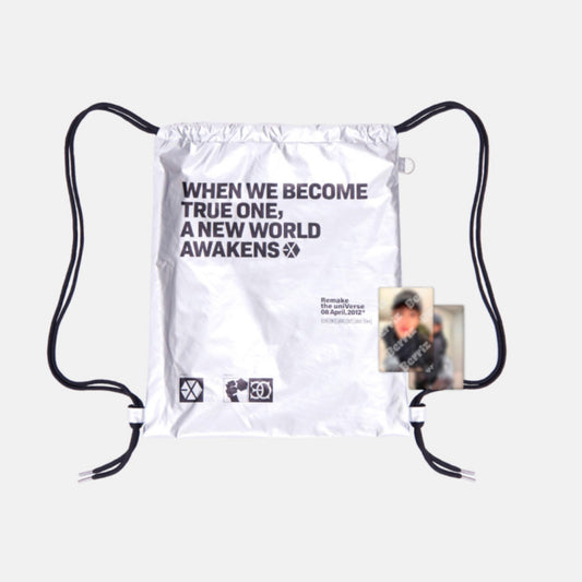 (PRE-ORDER) EXO FANMEETING <EXO’verse> - GYM SACK + PHOTOCARD SET