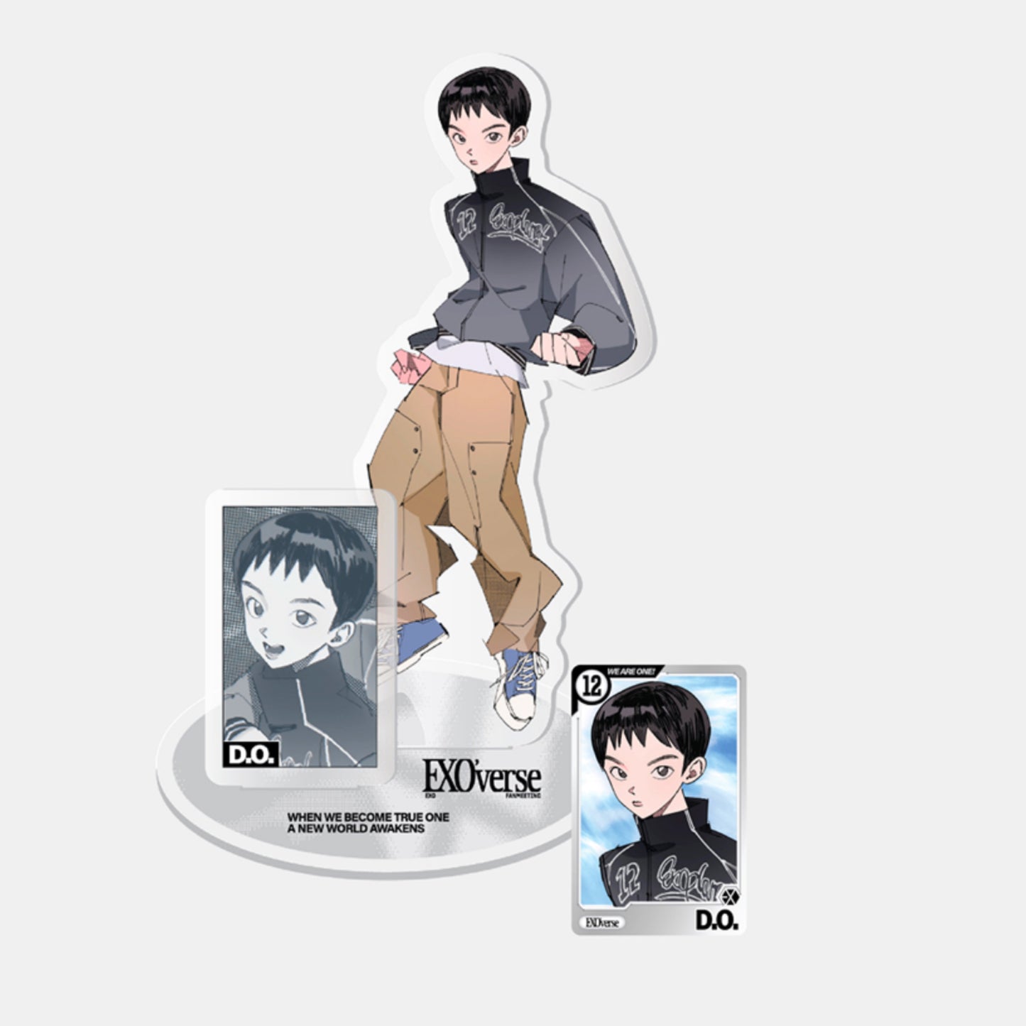 (PRE-ORDER) EXO FANMEETING <EXO’verse> - ILLUSTRATION ACRYLIC STAND SET