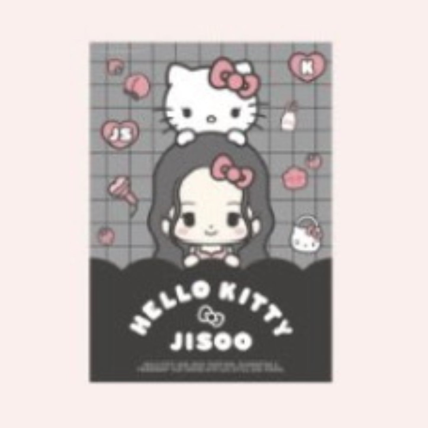 (PRE-ORDER) HELLO KITTY x JISOO - ART PRINT POSTER A3