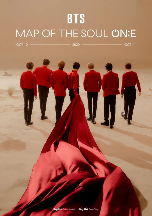 BTS MAP OF THE SOUL ON:E Mini Photo Card