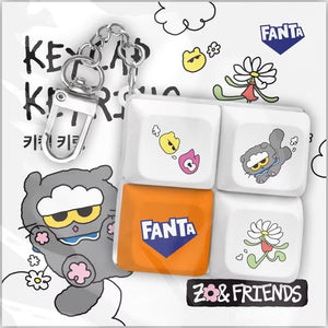 (PRE-ORDER) ZO&FRIENDS x FANTA - KEYCAP KEYRING