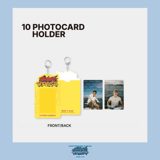 [PRE-ORDER] S.COUPS X MINGYU “HYPE VIBES” POP-UP Photocard Holder