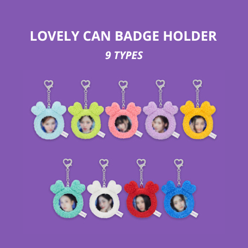 (PRE-ORDER)TWICE 10VE UNIVERSE POP-UP STORE - LOVELY CAN BADGE HOLDER