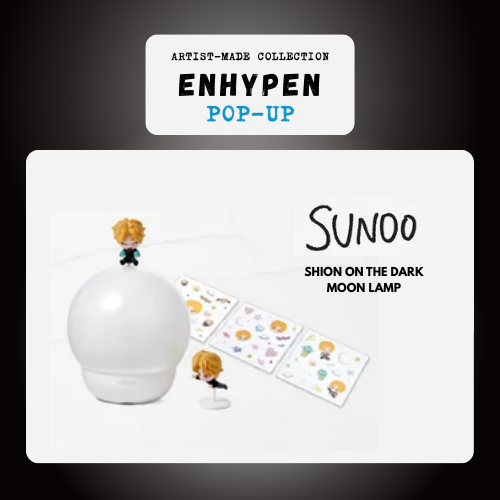 (PRE-ORDER) ENHYPEN Artist-Made Collection Pop-Up - Sunoo Shion on the Dark Moon Lamp