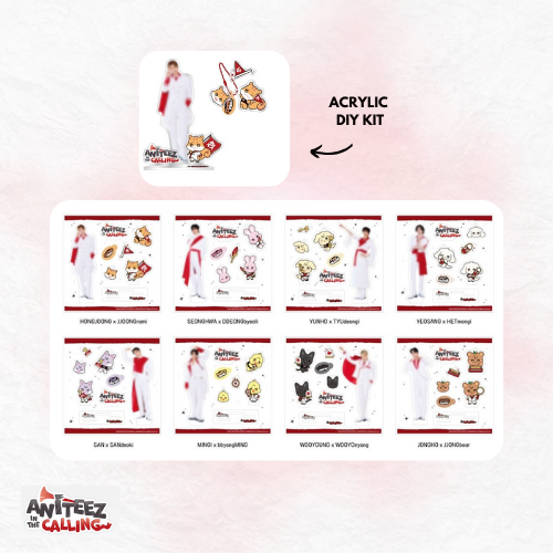 (PRE-ORDER) ANITEEZ IN THE CALLING - Acrylic DIY Kit (8 Versions)
