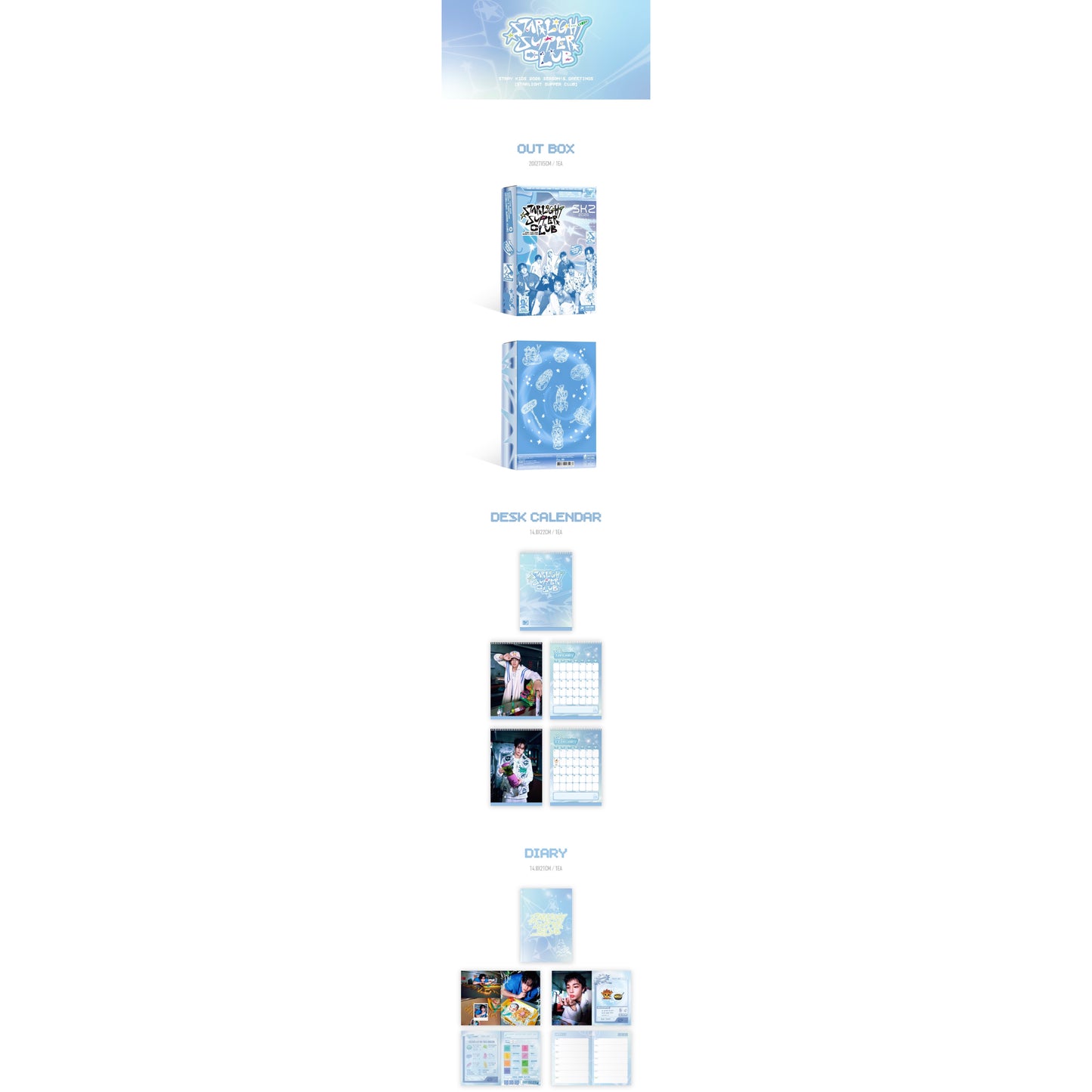 (PRE-ORDER) STRAY KIDS - 2026 SEASON'S GREETINGS [STARLIGHT SUPPER CLUB]