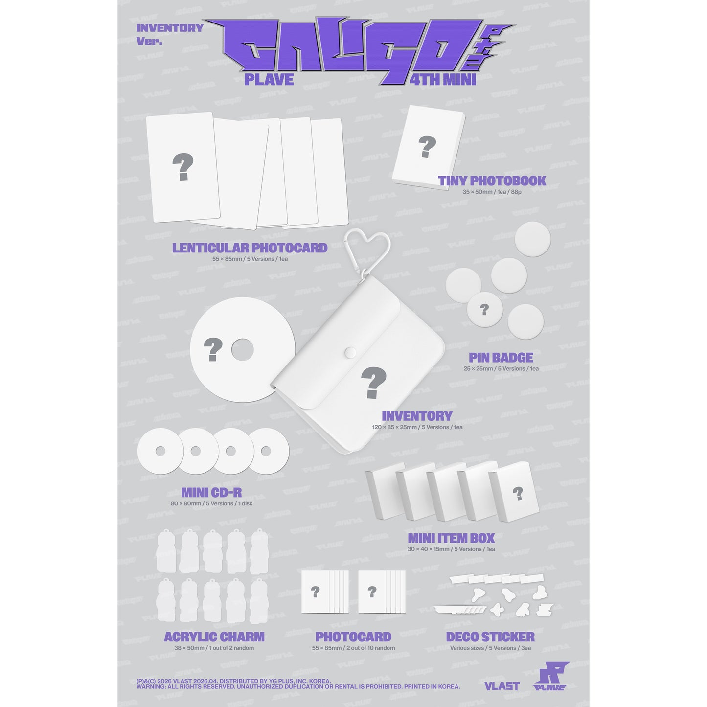 (Pre-Order) PLAVE 'Caligo Pt.2' (INVENTORY Ver.)