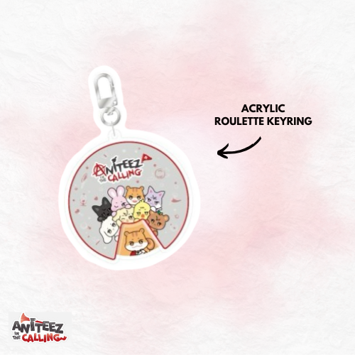 (PRE-ORDER) ANITEEZ IN THE CALLING - Acrylic Roulette Keyring