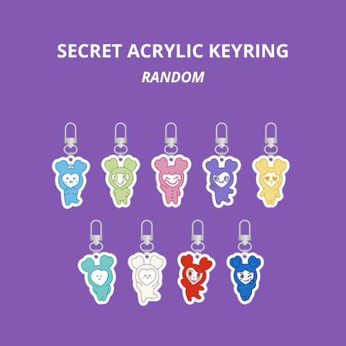 (PRE-ORDER)TWICE 10VE UNIVERSE POP-UP STORE - SECRET ACRYLIC KEYRING