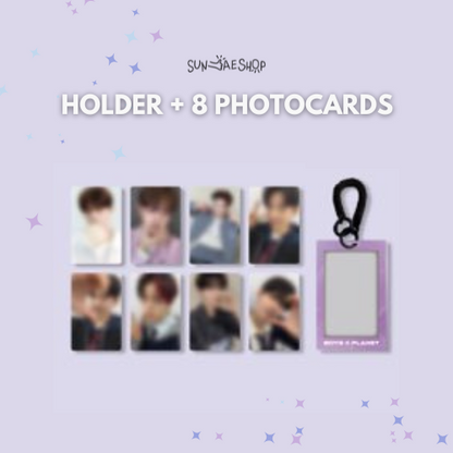 (PRE-ORDER) BOYS II PLANET POP-UP STORE - Holder & 8 Photocard Set