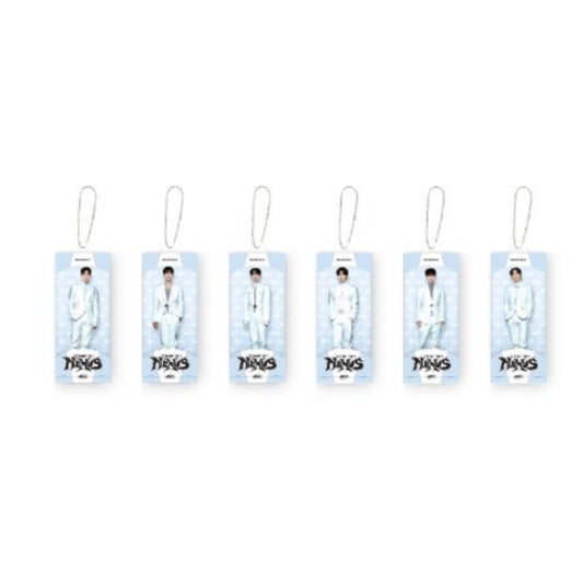 (PRE-ORDER) MONSTA X WORLD TOUR [THE X : NEXUS] - RANDOM MINIATURE KEYRING
