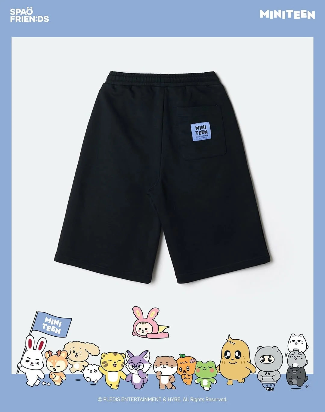 (PRE-ORDER) MINITEEN&SPAO - HALF PANTS