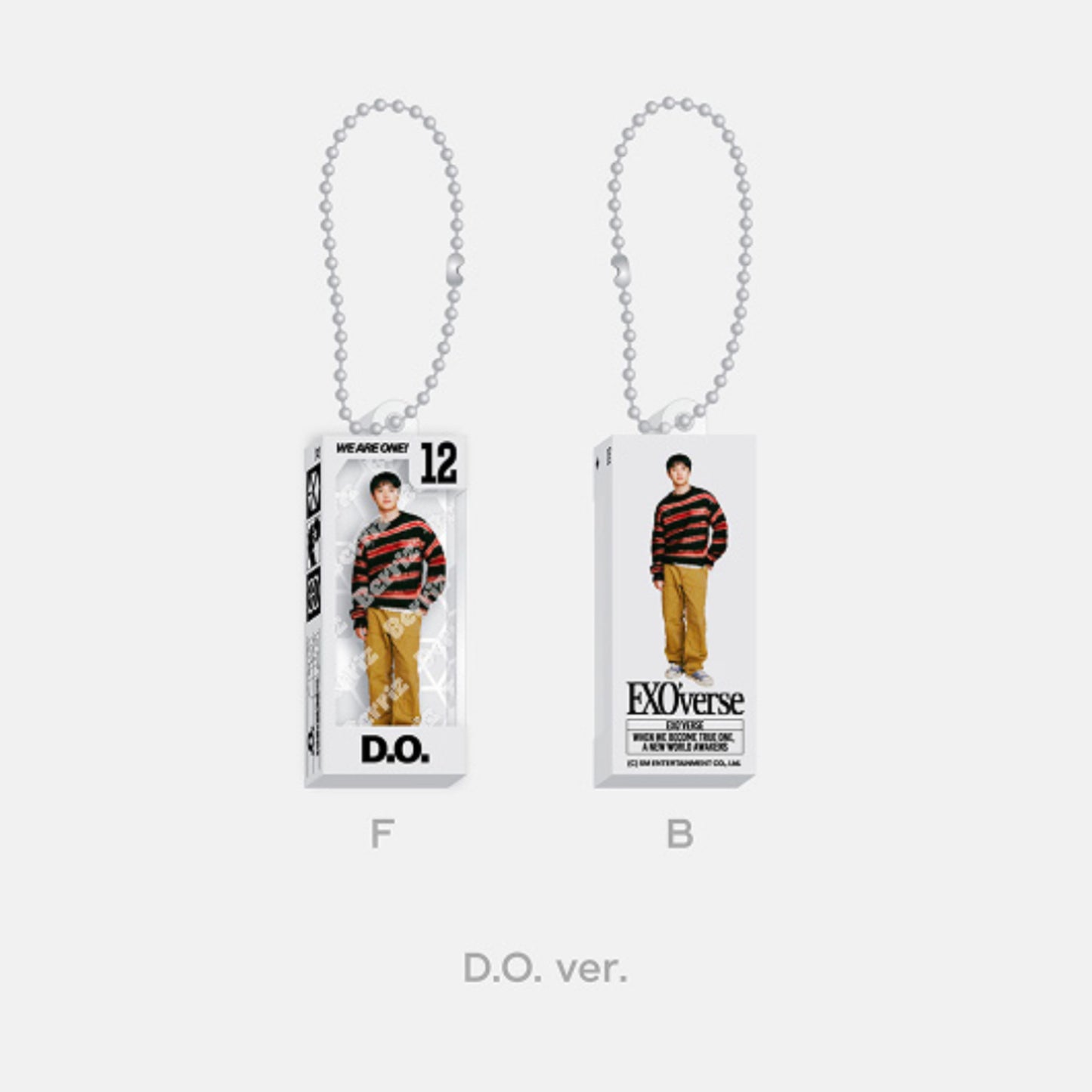 (PRE-ORDER) EXO FANMEETING <EXO’verse> - RANDOM MINIATURE KEY RING