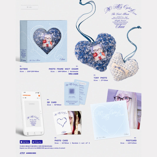 (PRE-ORDER) CHUU THE 1ST ALBUM [XO, MY CYBERLOVE] (XO VER.)