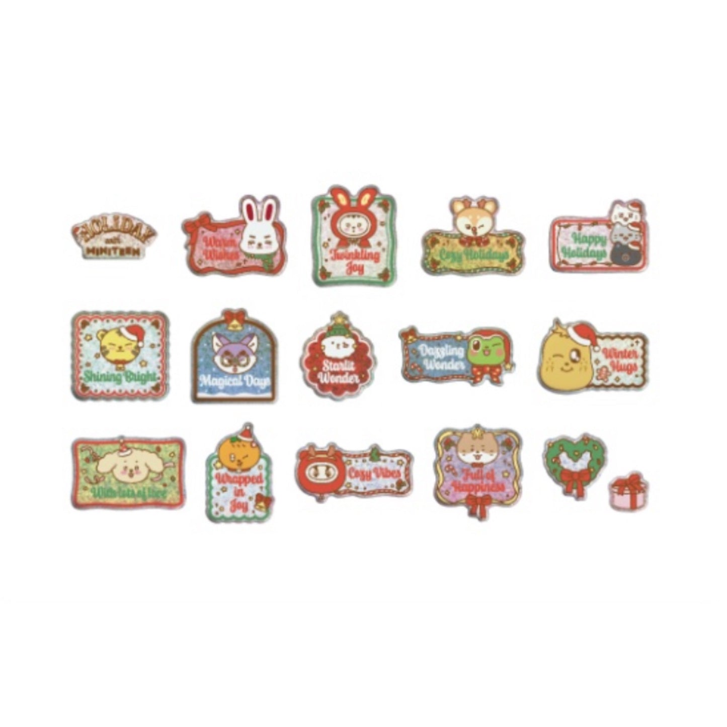 (PRE-ORDER) SEVENTEEN <HOLIDAY with MINITEEN> POP-UP - STICKER SET