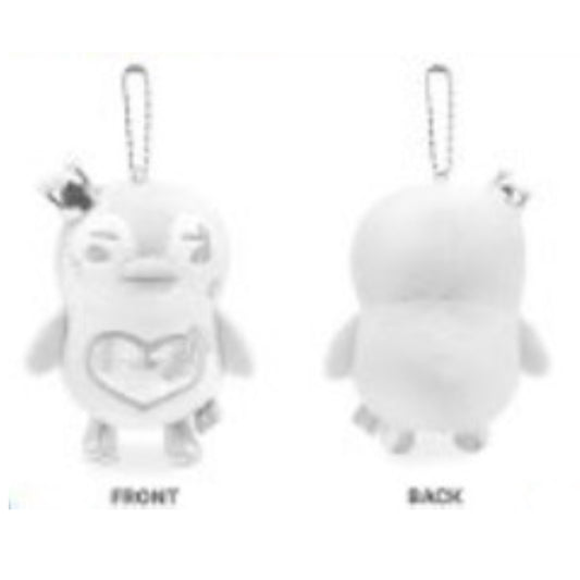 (PRE-ORDER) LEE JUNHO & PENPEN - SILVER PENPEN PLUSH KEYRING