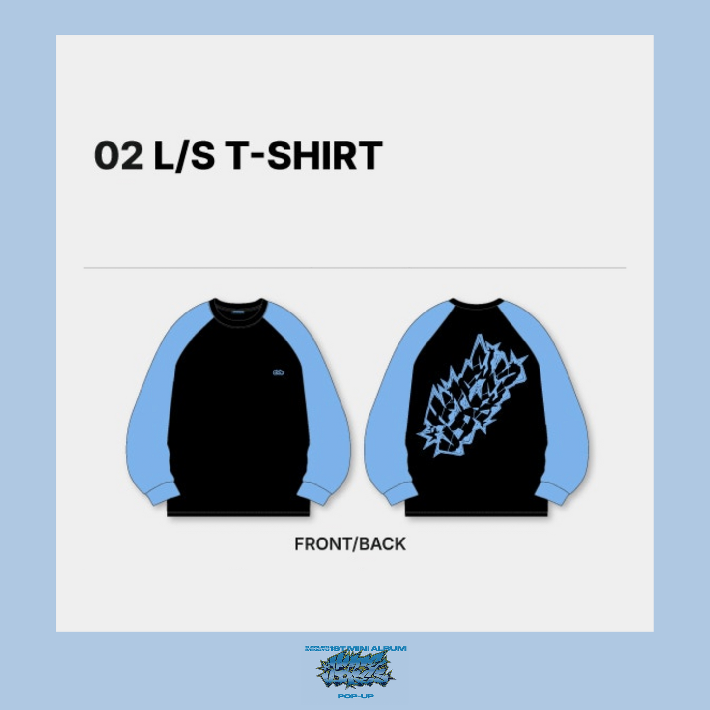 [PRE-ORDER] S.COUPS X MINGYU “HYPE VIBES” POP-UP Long Sleeve T- Shirt