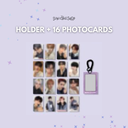(PRE-ORDER) BOYS II PLANET POP-UP STORE - Holder & 16 Photocard Set