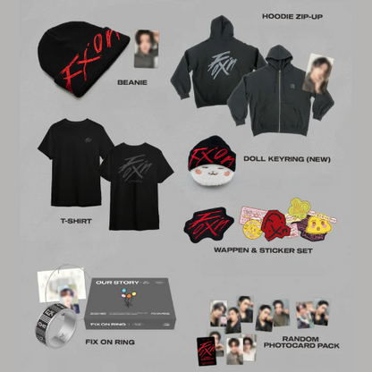 ATEEZ “MINGI – FIX ON : HBD Pop-Up” WAPPEN & STICKER SET