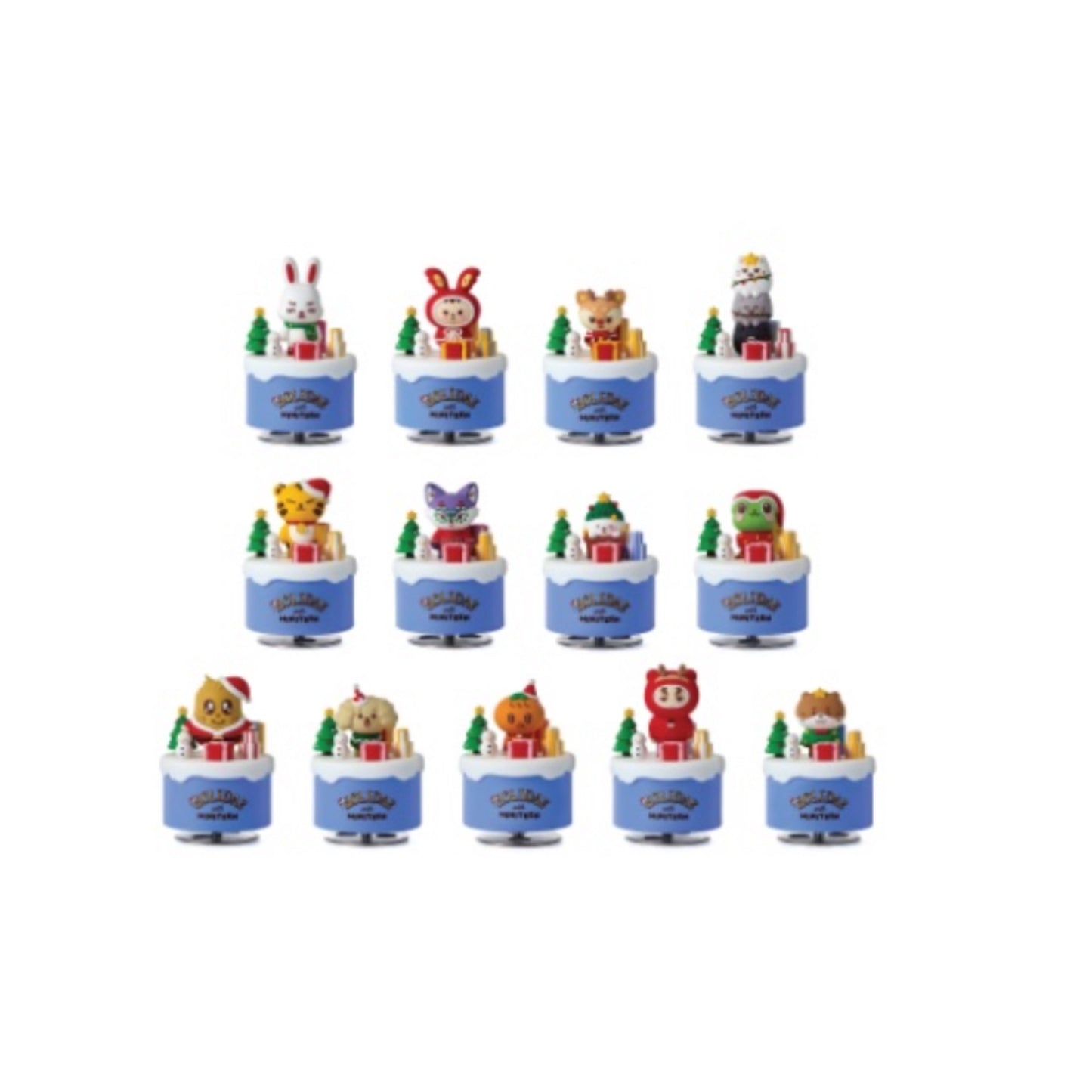 (PRE-ORDER) SEVENTEEN <HOLIDAY with MINITEEN> POP-UP - FIGURINE MUSIC BOX
