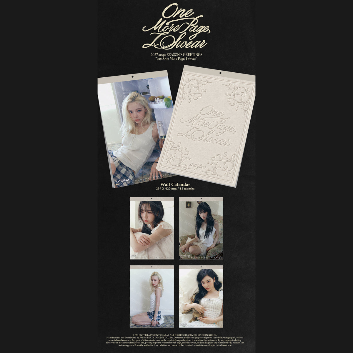 (PRE-ORDER) aespa - 2027 SEASON'S GREETINGS (+ Wall Calendar)