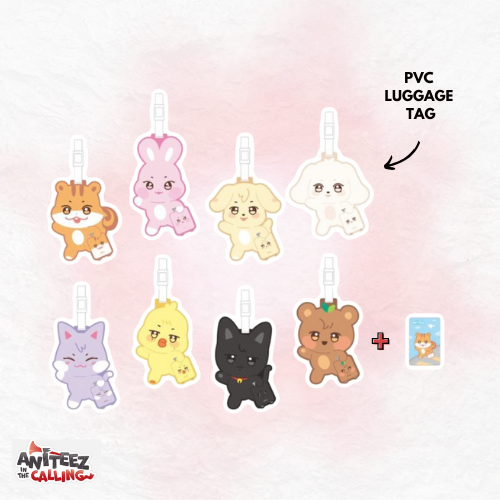 (PRE-ORDER) ANITEEZ IN THE CALLING - PVC Luggage Tag (8 types)
