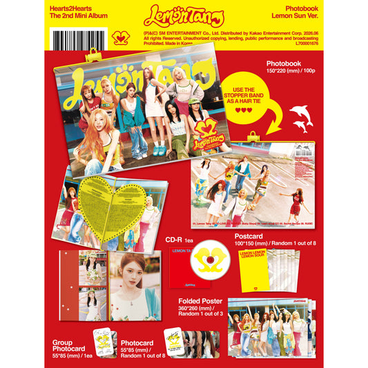 (PRE-ORDER) Hearts2Hearts [Lemon Tang] (Photobook Ver.)