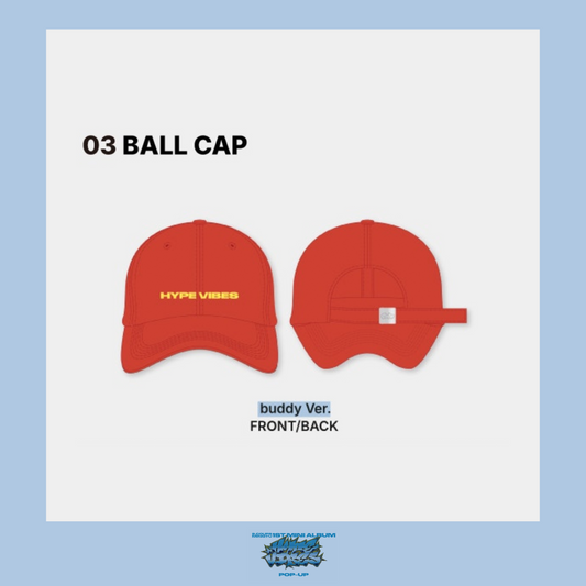 [PRE-ORDER] S.COUPS X MINGYU “HYPE VIBES” POP-UP Ball Cap